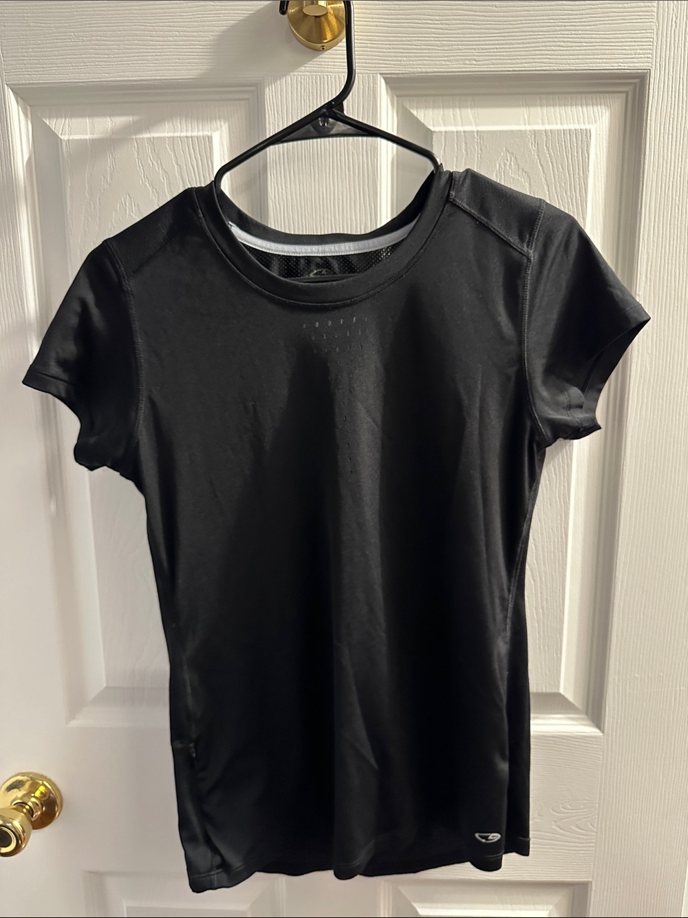 Champion Black Short-Sleeve Performance Tee